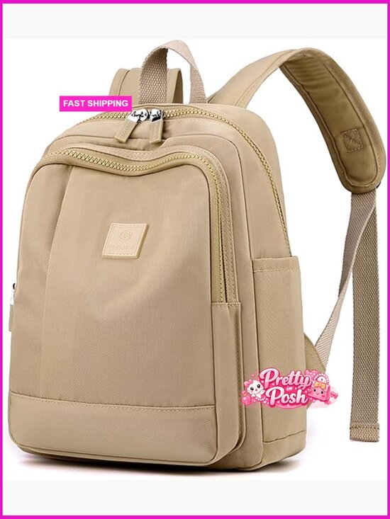 Mini Lightweight Nylon Travel Backpack Purse Shoulder Bag Daypack main image 4
